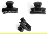 Homeoculture Hair Accessories Clutchers Claw Clips Medium Size For Hair for Women - 6 Pack Combo