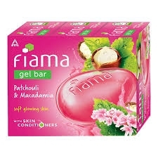 Fiama Gel Bar Soap - ఫియామ జెల్ బార్ సోప్ - 125g×4=500g - buy 3 get 1