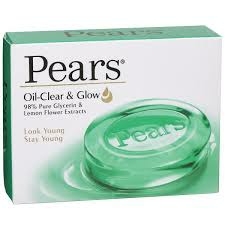Pears Oil Clear Soap - పియర్స్ ఆయిల్ క్లియర్ సోప్ - 75g