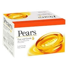 Pears Pure&Gentle Soap - పియర్స్ ఫ్యూర్&జెన్టిల్ - 125g×3=375g set