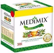 Medimix Ayurvedic Soap - మెడిమిక్స్ ఆయుర్వేదం - 125g×3=375g- save pack