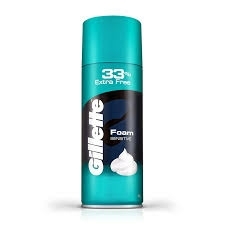 Gillette Shaving Foam - జిల్లేట్ షేవింగ్ ఫోమ్ - 418g ( Sensitive ) 33% Extra
