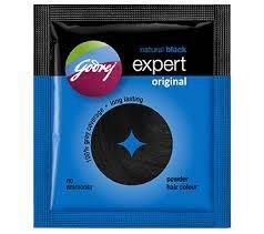 Godrej Expert Hair Dye - గోద్రెజ్ ఎక్స్పర్ట్ హెయిర్ డై - 3g Natural Black