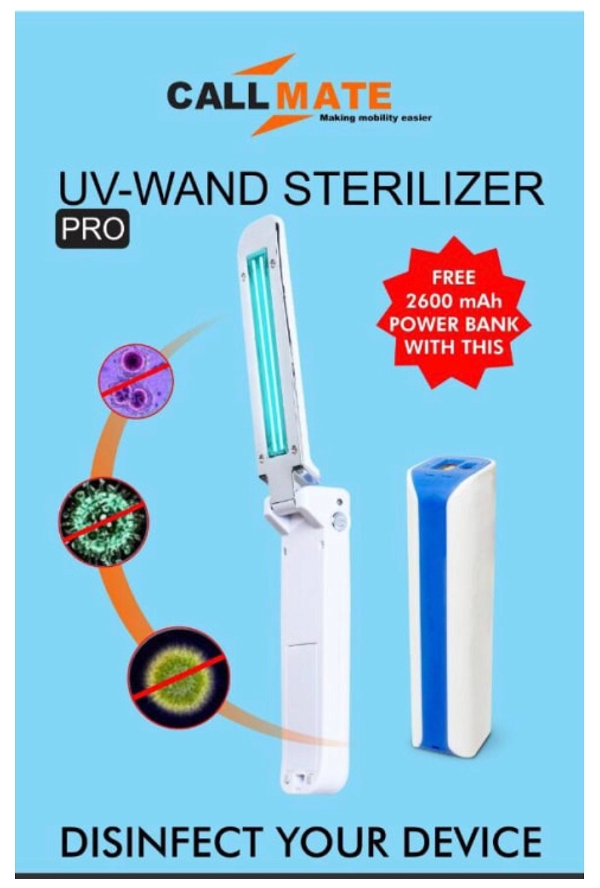 Callmate UV C Wand Sterilizer