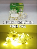 Prince Pixel Corded Electric 10meter Yellow 36 Bulbs - 10m
