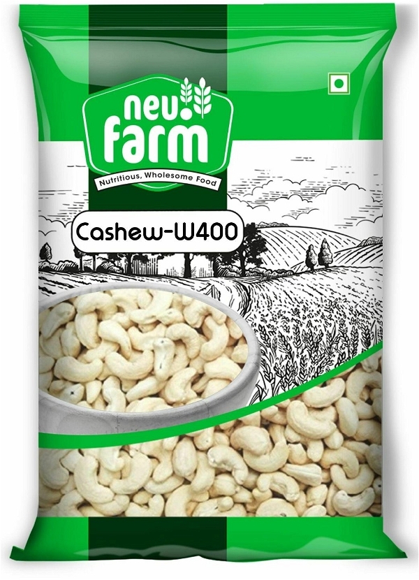 Neu.Farm Value Cashew Nuts W400 Whole 500g - 500g