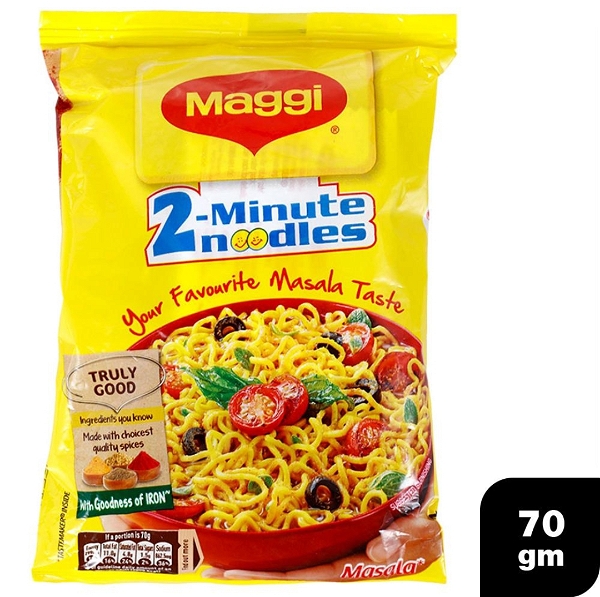 Maggie 2 Minutes Masala Instant Noodles 70g - 70g