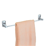 BA19 Stainless Steel 24 inch Towel Holder Rod for Bathroom | Kitchen | Living Room
