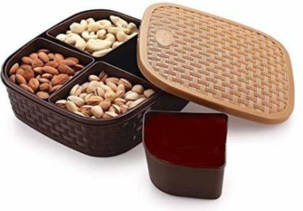 KW05| Dry fruit Box | Chocolate Box Pack of 1 - Brown