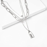 Triple Layer Silver Lockets - 
