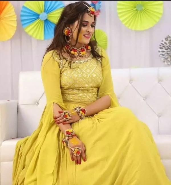 Haldi Flower Jewellery - 