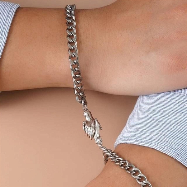 Couple Handshake Bracelets | Men Women Bracelets | Couple Bracelets