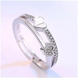Silver Polished Rings | Women Rings | Gifts For Valentine - Silver