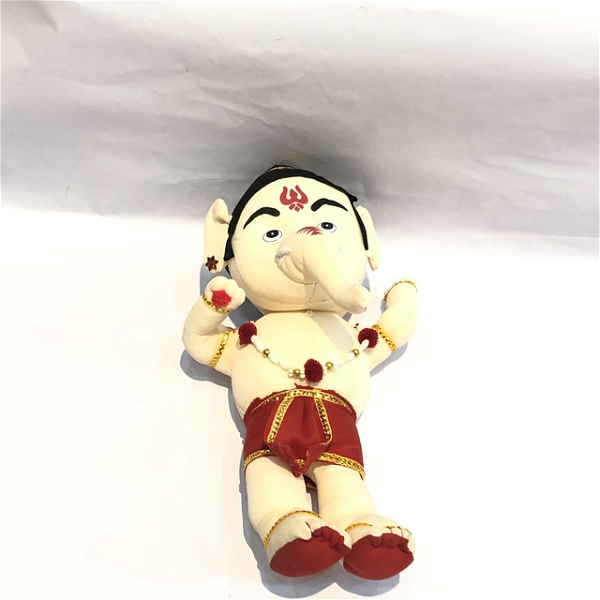 Ganesh ji soft toy M