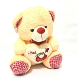 Lovely bear heart soft teddy
