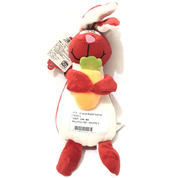Carrot Rabbit Soft toy