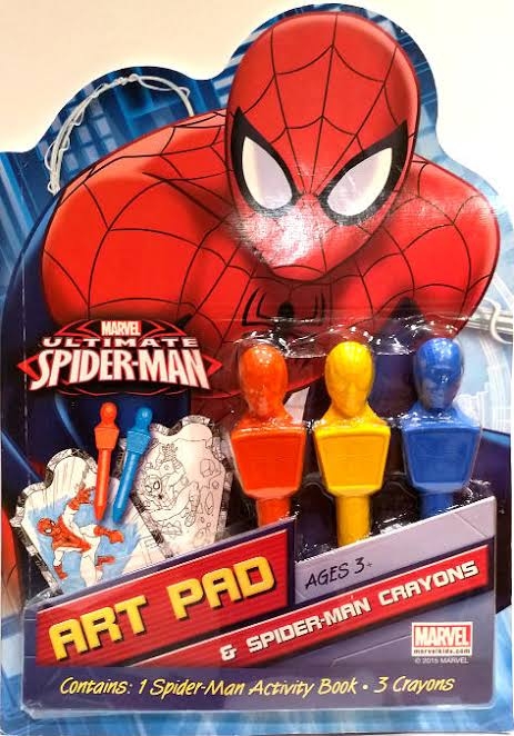 Ultimate Spider-Man Disney princess art pad