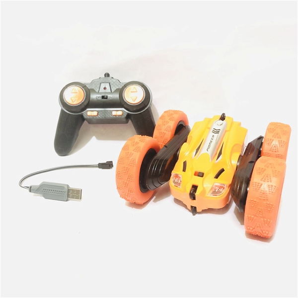 Stunt racing 360 degree remote control chargeable car