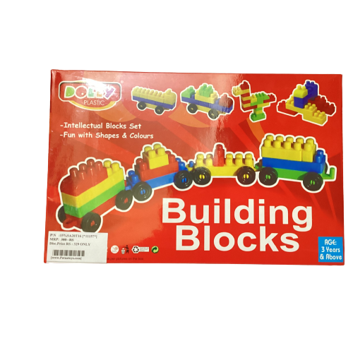 Building block Dolly plastic