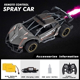 Smoke Dhua car Spray Runner 2.4G remote control chargeable with gas