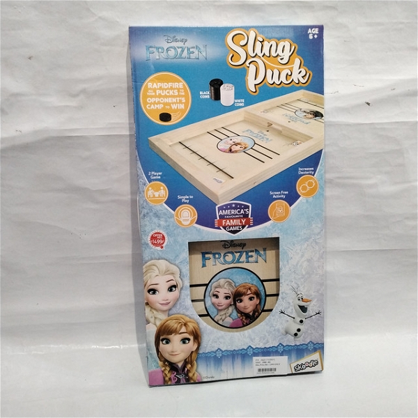 Sling puck America's favorite family game Disney frozen skoodle