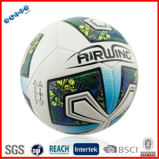 Sport Goods Football TPU MACHINE stitched With Box Size 5