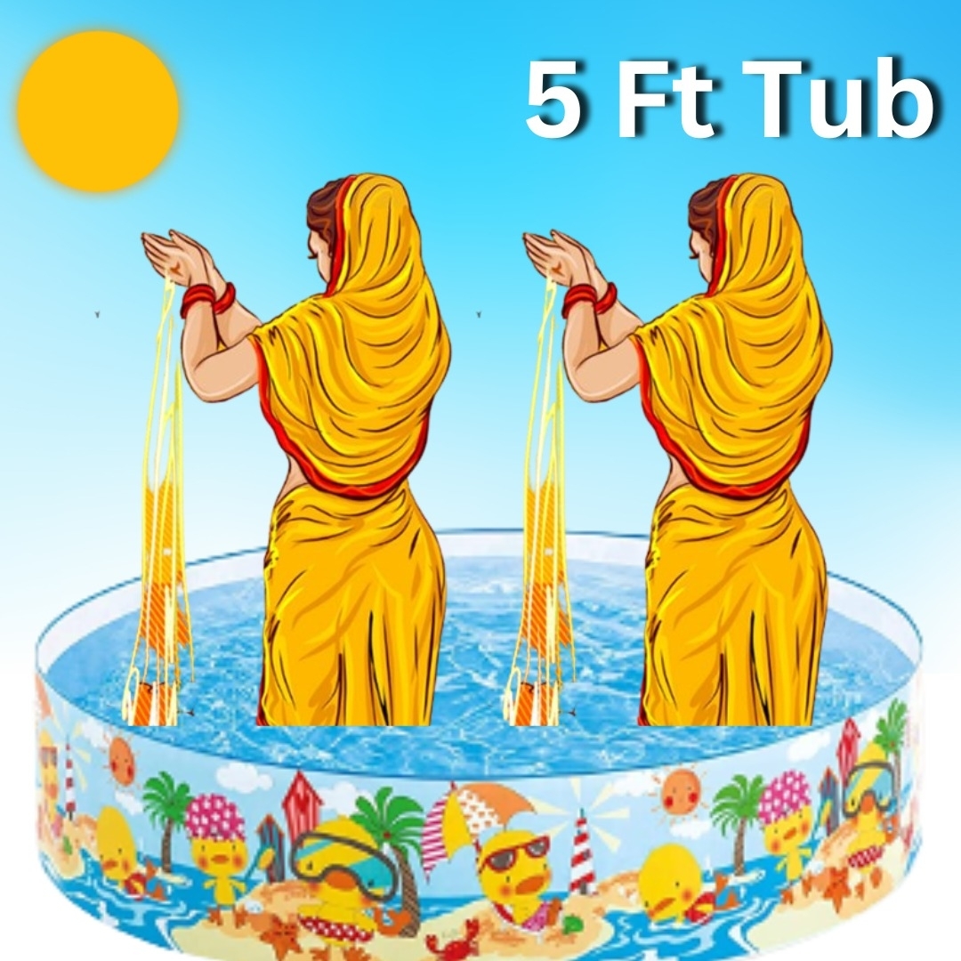 INTEX 5 Feet Original Tub Pool For Chhath Puja 2022 