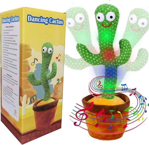 Chargeable Dancing Cactus With Music