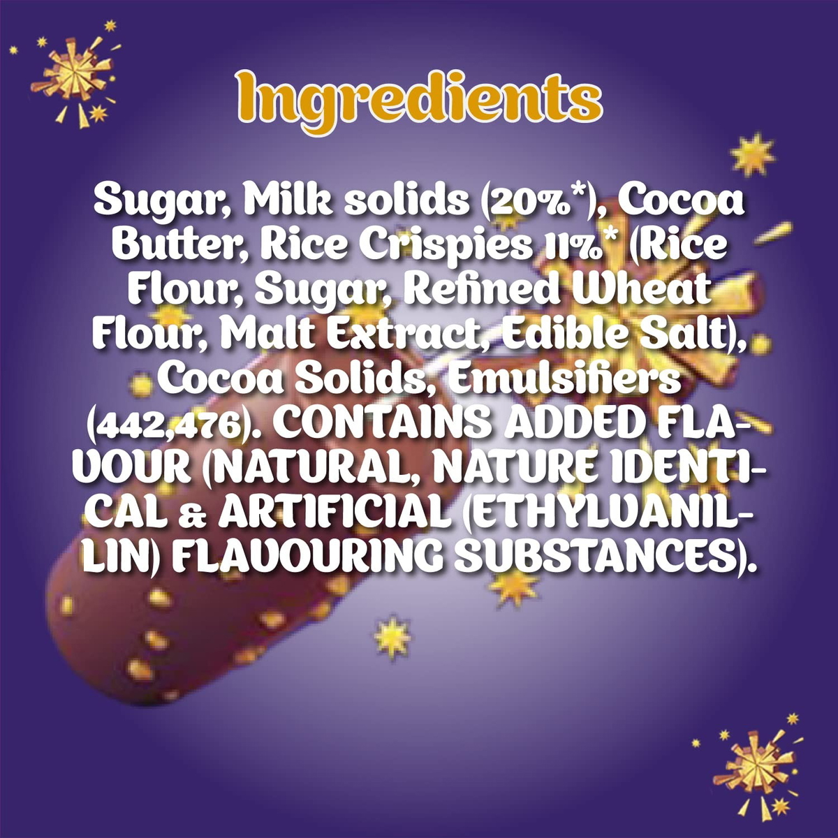 Cadbury Dairy Milk Crackle Chocolate Bar, 36 g