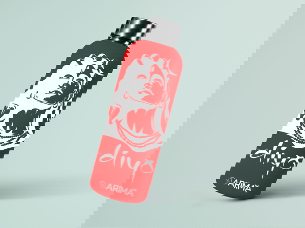 980ml Arima UV & 3D Printed - Adhiyogi - Red - RED, 0.32, https://youtu.be/Dgdem09WjXg