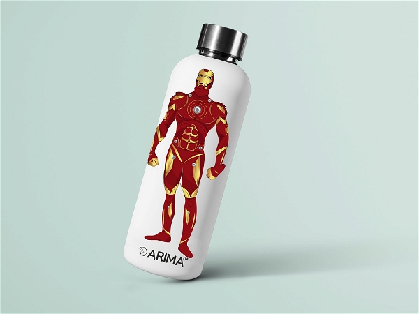 980ml Arima UV & 3D Printed - Iron Man - White - WHITE, 0.32, https://youtu.be/Dgdem09WjXg