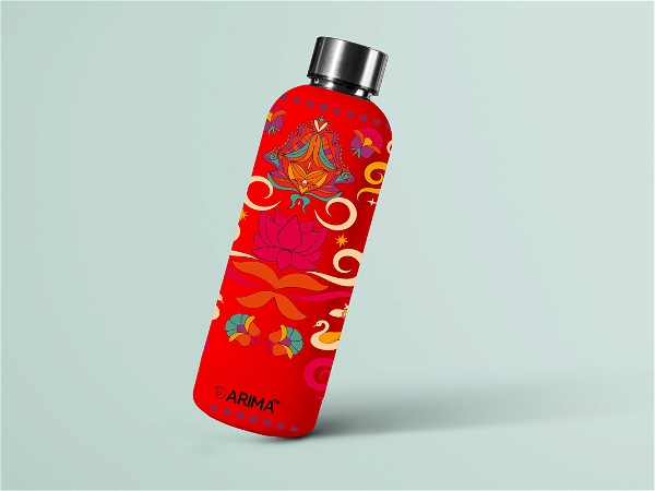 980ml Arima UV & 3D Printed -Lotus & Ducks - Red - RED, 0.32, https://youtu.be/Dgdem09WjXg