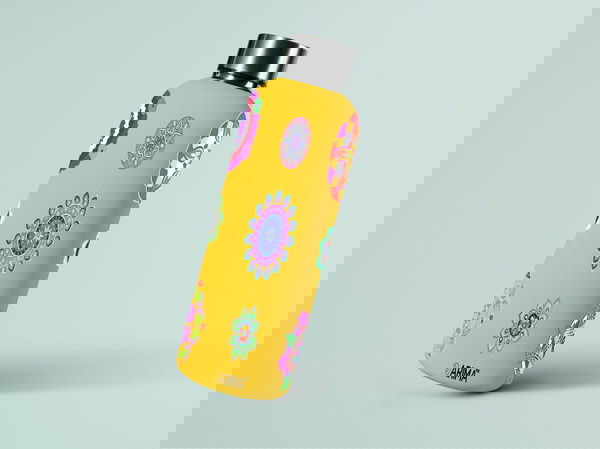 980ml Arima UV & 3D Printed - Mandella Big Circle Kolam - Yellow - YELLOW, 0.32, https://youtu.be/Dgdem09WjXg