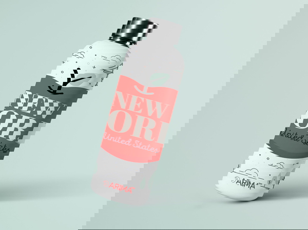 980ml Arima UV & 3D Printed - Newyork on Clouds - White - WHITE, 0.32, https://youtu.be/Dgdem09WjXg
