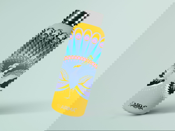 980ml Arima UV & 3D Printed - Peacock Male - Yellow - YELLOW, 0.32