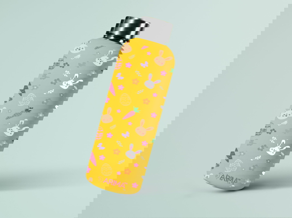 980ml Arima UV & 3D Printed - Rabbit & Carrot - Yellow - YELLOW, 0.32, https://youtu.be/Dgdem09WjXg