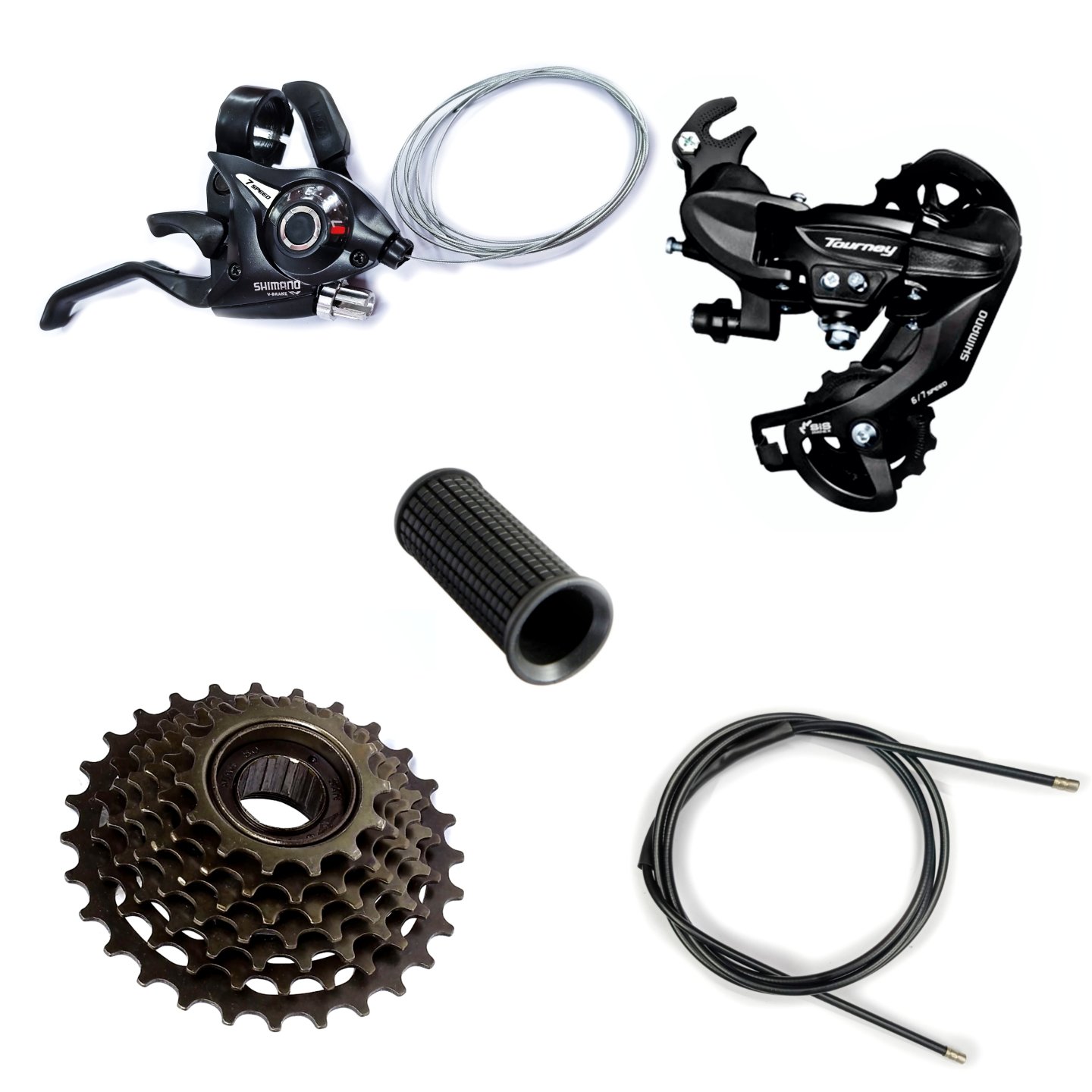 shimano 7 speed gear kit