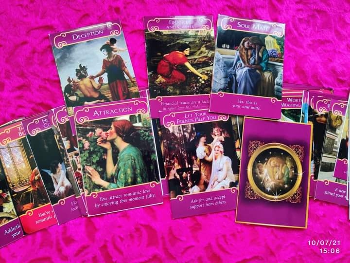 Romance Angels Oracle Cards