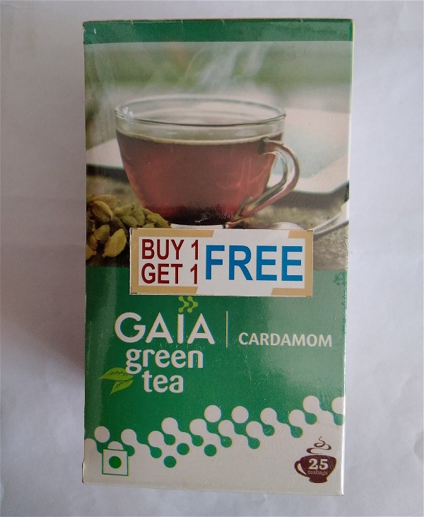 GALA GREEN TEA CARDAMOM BUY 1 GET 1 FREE 50 G