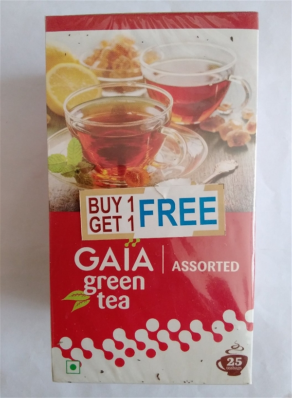 GALA GREEN TEA ASSORTED  ( BUY 1 GET 1 FREE ) 25 N
