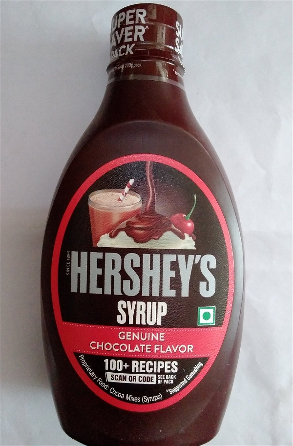 HERSHEY'S SYRUP GENUINE CHOCOLATE FLAVOUR 623 G