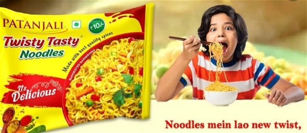 PATANJALI TWISTY TASTY NOODLES IT'S DELICIOUS 200 G