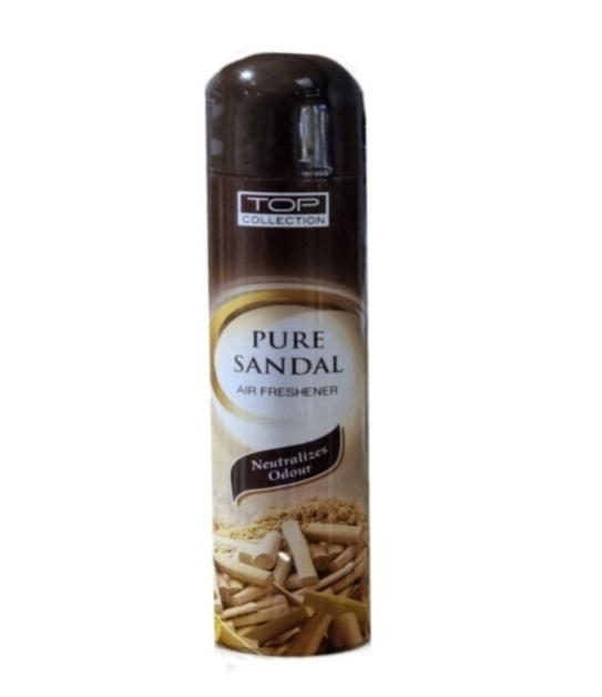 TOP COLLECTION PURE SANDAL AIR FRESHENER NEUTRALIZES ODOUR 300 ML