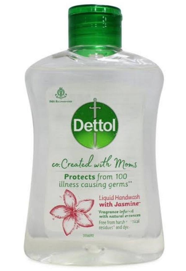 DETTOL CREATED WITH MOM'S WITH JASMINE HAND WASH  200 ML