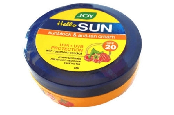 JOY HELLO SUN SUNBLOCK & ANTI-TAN CREAM 50 ML