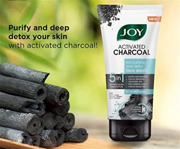 JOY ACTIVATED CHARCOAL FACE WASH 100 ML