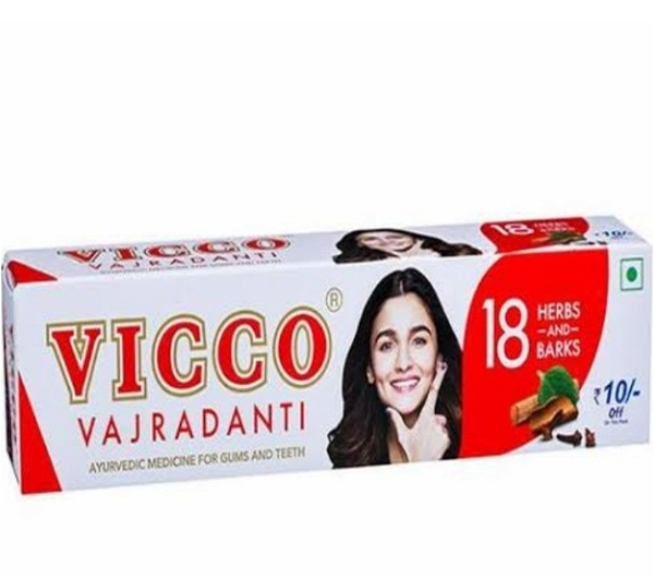 VICCO VAJRADANTI AYURVEDIC MEDICINE FOR GUMS AND TEETH 200 G